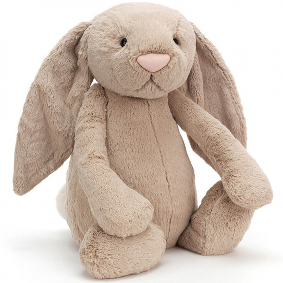 jellycat lapin câlin bashful beige - xxl - 67 cm