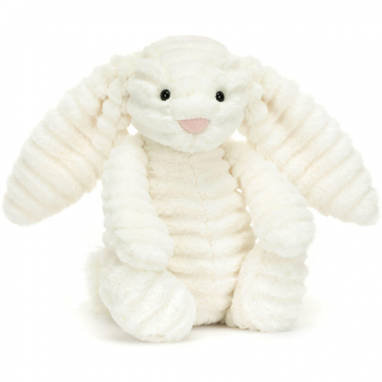 jellycat knuffelkonijn bashful luxe bunny - nimbus - 31 cm 
