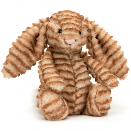 jellycat knuffelkonijn bashful luxe bunny - juniper - 31 cm 