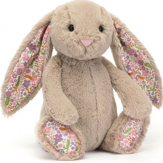 jellycat knuffelkonijn beige meadow - 31 cm 