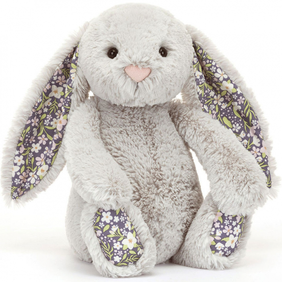 jellycat knuffelkonijn bobbi jasmine - 31 cm 