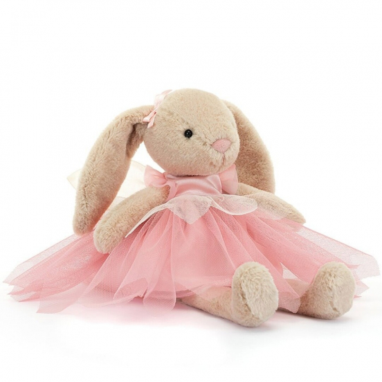 jellycat knuffelkonijn lottie fairy - 27 cm 