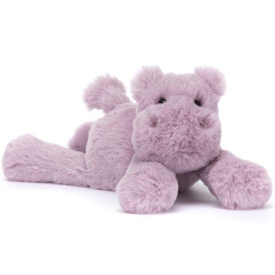 jellycat knuffelnijlpaard smudge - tiny - 13 cm
