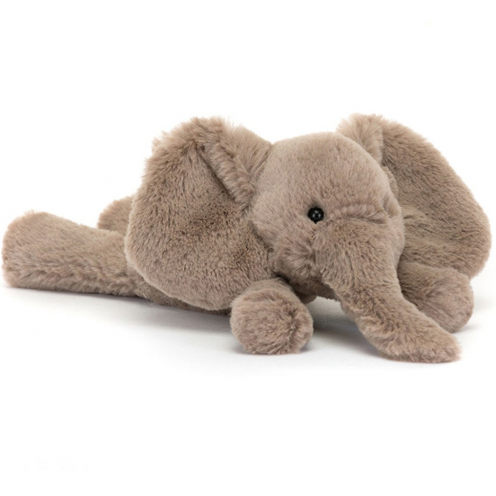 jellycat knuffelolifant smudge - tiny - 13 cm