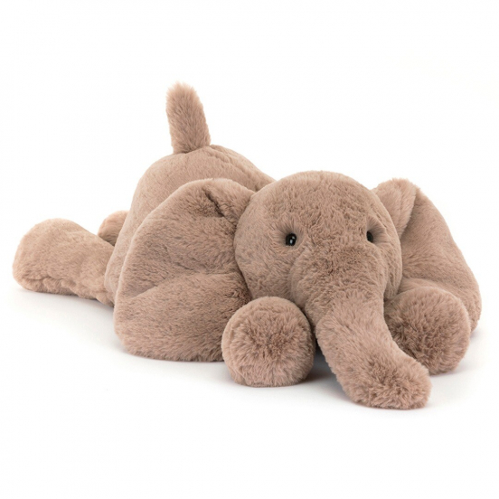 jellycat knuffelolifant smudge - 42 cm   