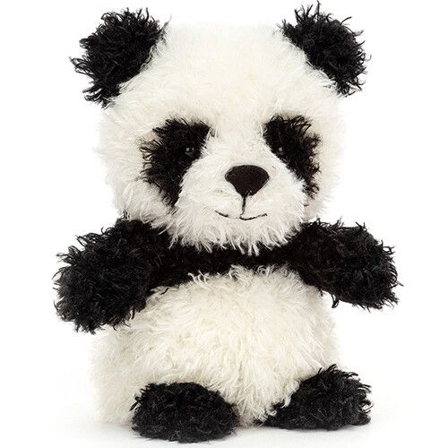jellycat knuffelpanda little panda - 18 cm