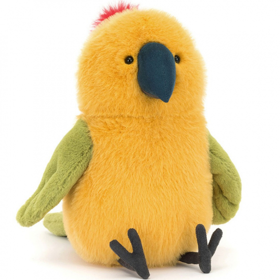 jellycat knuffelpapegaai budgeby - 26 cm