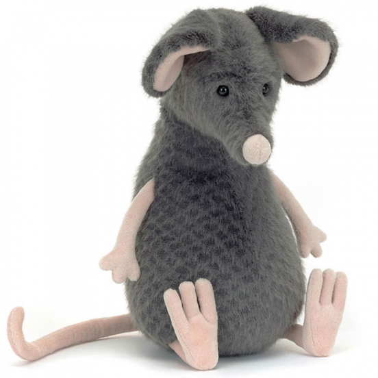 jellycat knuffelrat lachlan - 27 cm 