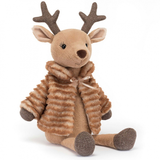 jellycat knuffelrendier sofia - 44 cm 
