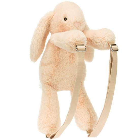jellycat peuterrugzak smudge rabbit - 43 cm  