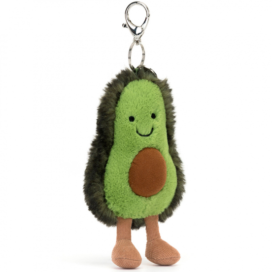 jellycat sleutelhanger amuseables - avocado 