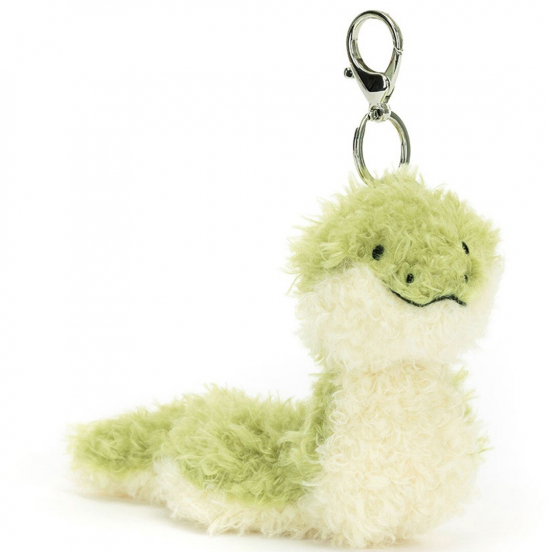 jellycat sleutelhanger kleine slang - 10 cm