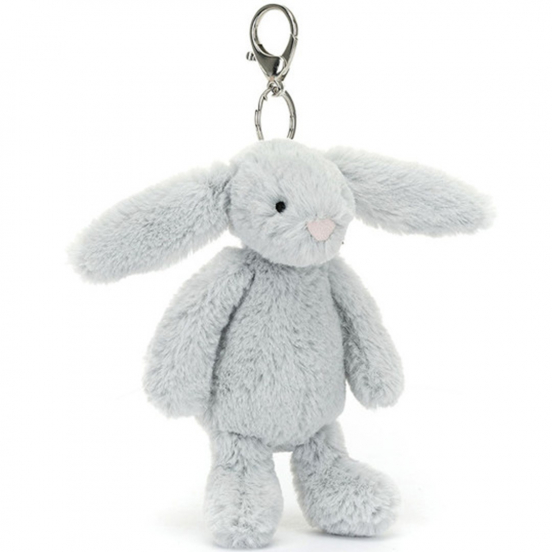 jellycat sleutelhanger konijn bashful bobbie - 17 cm