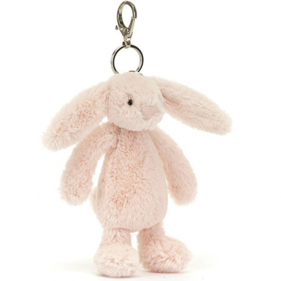 jellycat sleutelhanger konijn bashful elsie - 17 cm