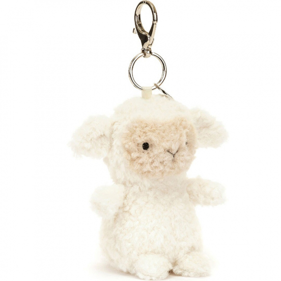 jellycat sleutelhanger lam - 17 cm