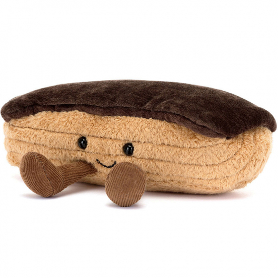 jellycat amuseables knuffeléclair - 15 cm
