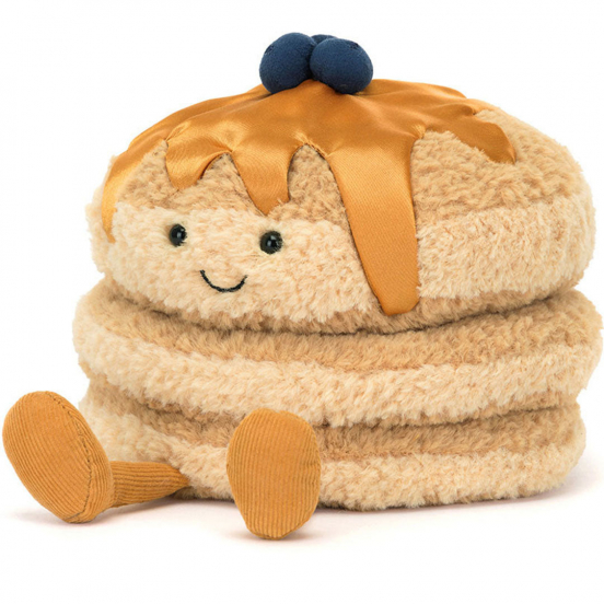 jellycat amuseables knuffelpannenkoek - 16 cm