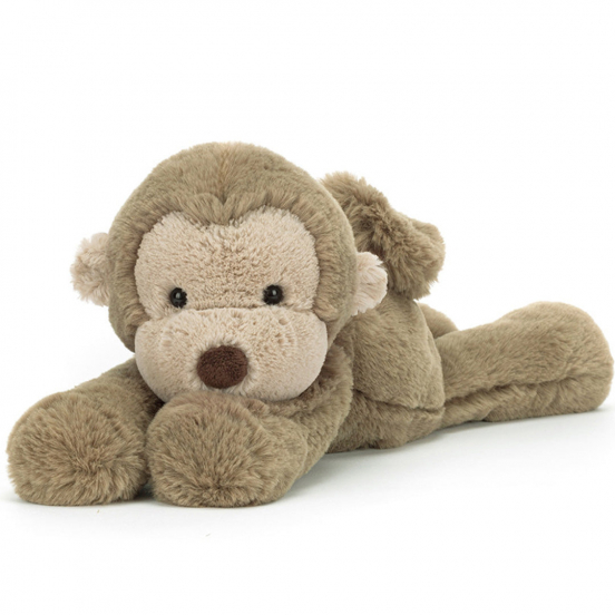 jellycat knuffelaap smudge - 24 cm