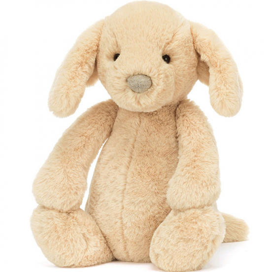 jellycat knuffelhond bashful orlando puppy - 31 cm