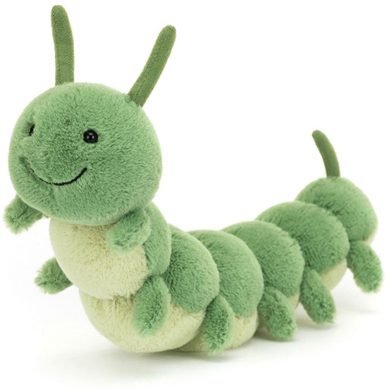 jellycat knuffelrups carys - 24 cm
