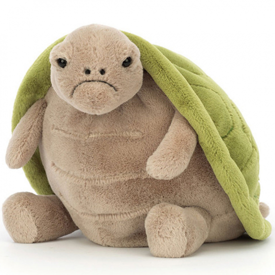 jellycat knuffelschildpad timmy turtle - 47 cm
