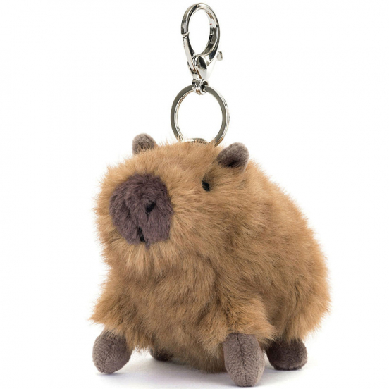 jellycat sleutelhanger capybara - 14 cm