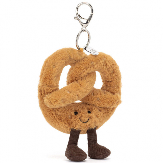 jellycat sleutelhanger krakeling - 17 cm
