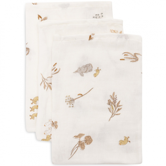jollein hydrofiele washandjes riverside - 3st
