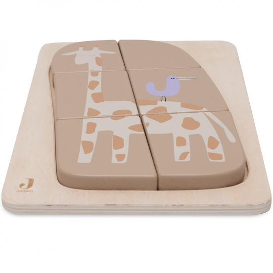 jollein puzzel jungle jambo - giraffe - 6st