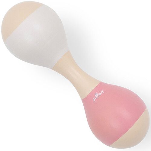 jollein rammelaar maracas - pink