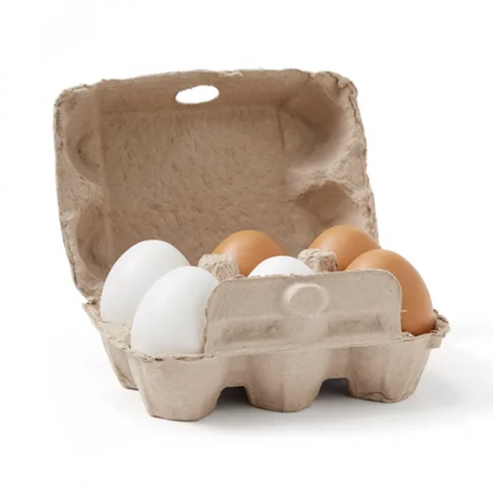 kids concept houten eieren - 6st