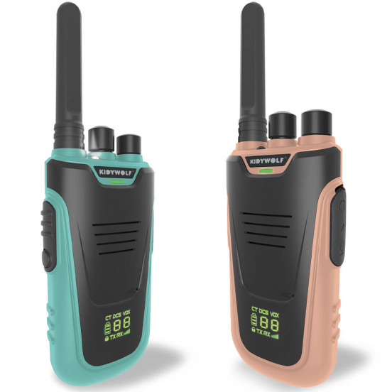 kidywolf walkie talkie - groen roze