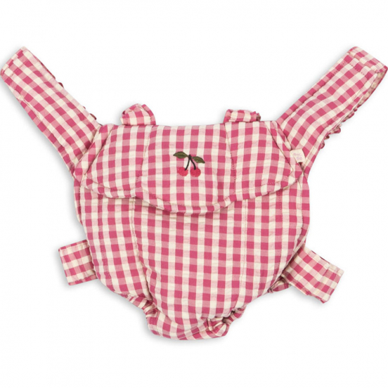 konges sløjd poppendraagzak - bubblegum check