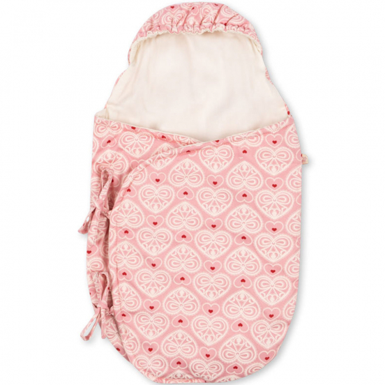 konges sløjd poppenslaapzak - lacy pink