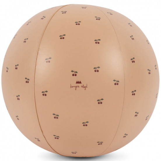 konges sløjd strandbal - cherry blush - Ø40 cm