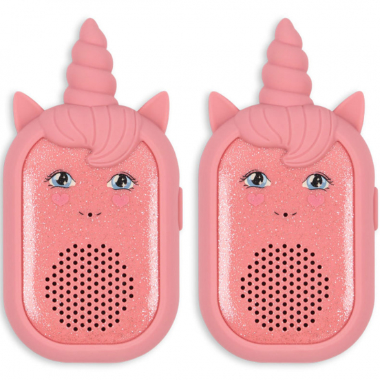 konges sløjd walkie talkie eenhoorn - sparkling pink