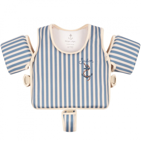 konges sløjd zwemvest met bandjes - sailor - 2-3 jaar