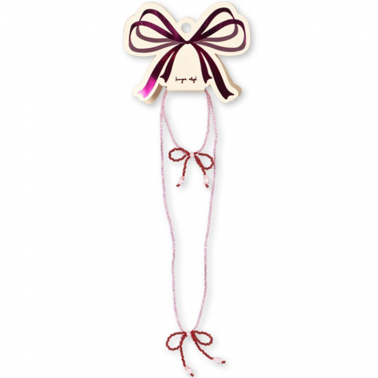 konges sløjd ketting en armband - mellow rose - rio red