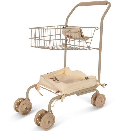 konges sløjd kinderwinkelwagen - ma grande cerise pink glitter