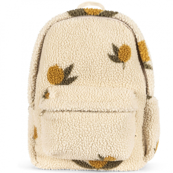konges sløjd kleuterrugzak jody teddy - mon grand citron - 34 cm 