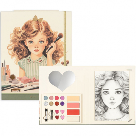 konges sløjd make-up boek - glam guide