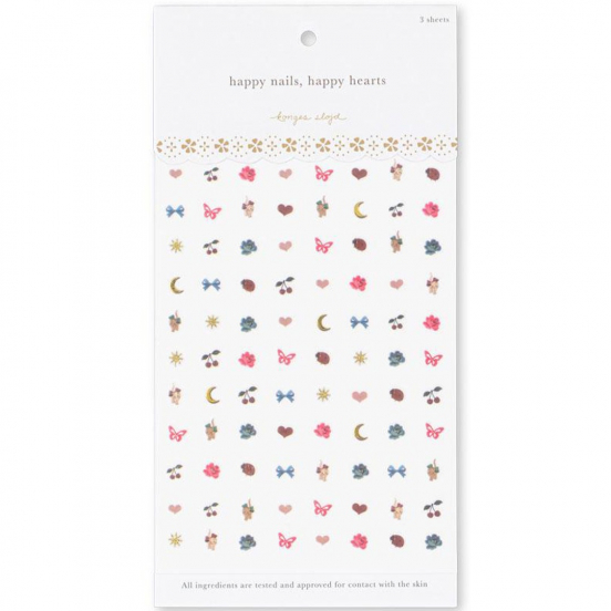 konges sløjd nagelstickers girl