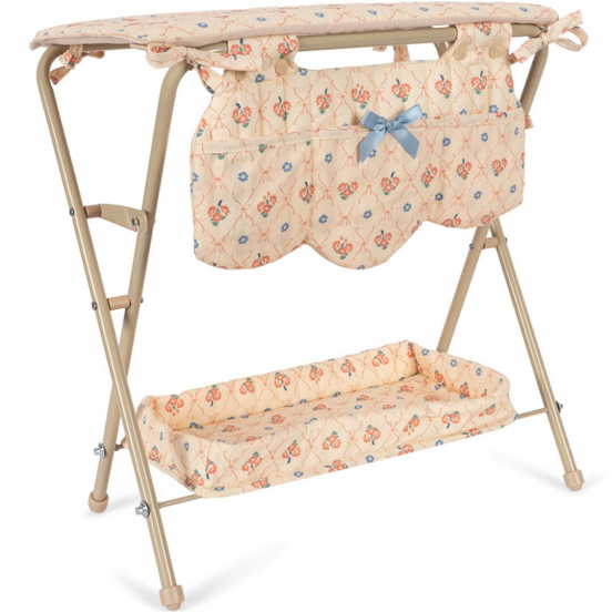 konges sløjd opvouwbare poppenverschoontafel - fleur decor