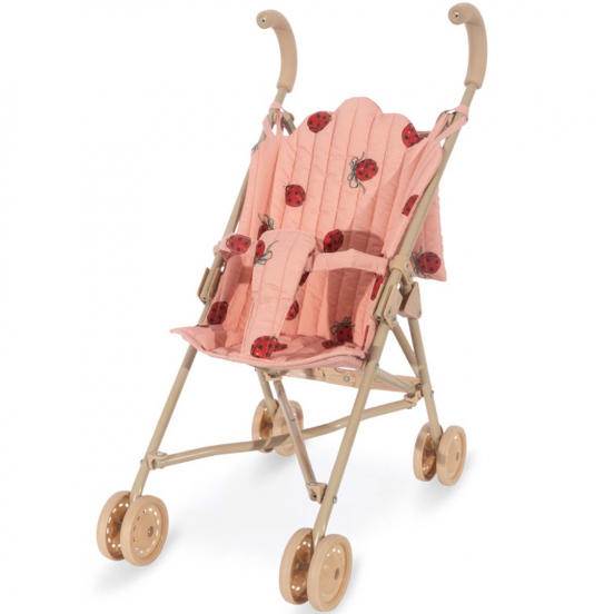 konges sløjd poppenbuggy - ladybug glitter