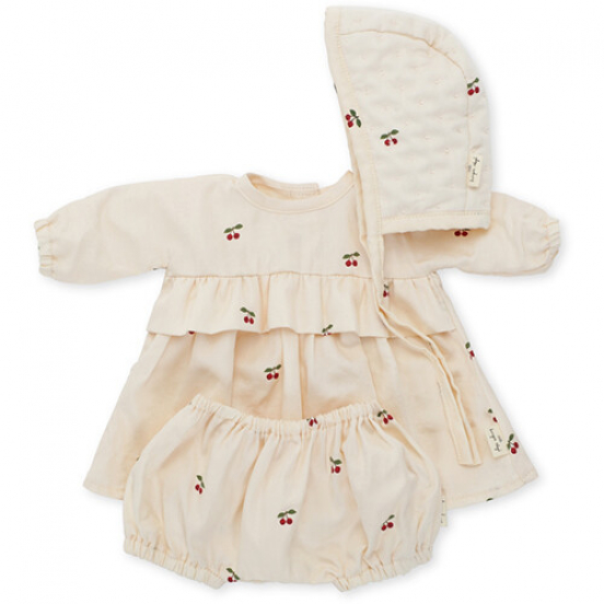 konges sløjd poppenkleding cherry - 38 cm