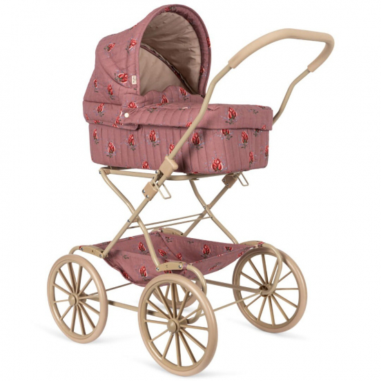 konges sløjd poppenwagen vintage - vita rosa blush glitter