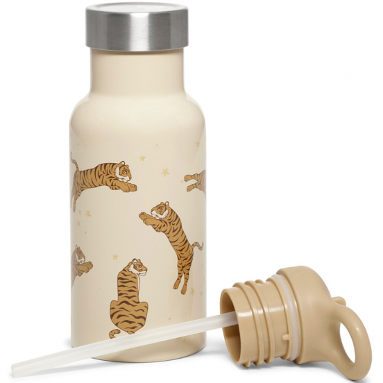 konges sløjd rvs thermosfles tiger - 350 ml