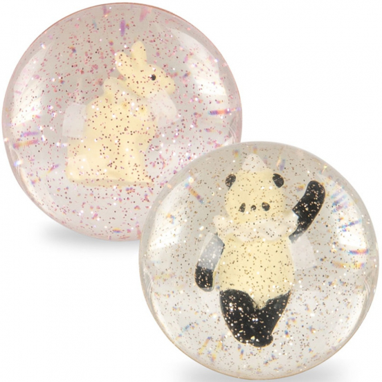 konges sløjd stuiterbal bunny - panda - 2st