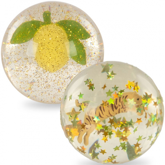 konges sløjd stuiterbal lemon - tiger - 2st