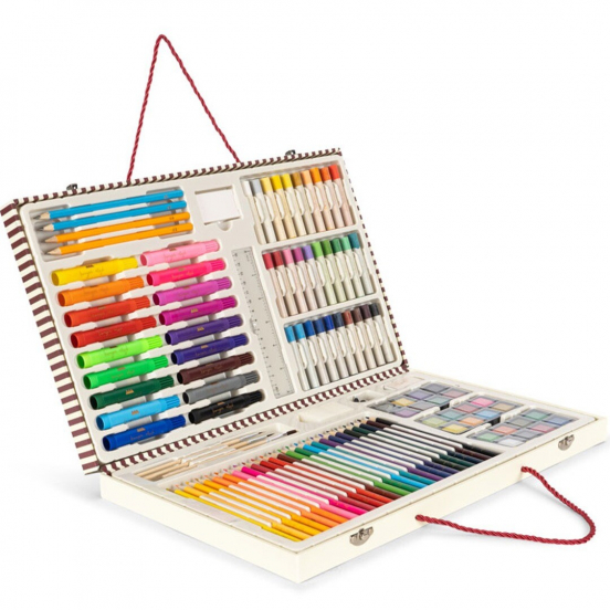 konges sløjd tekendoos - my creative set - 108st  